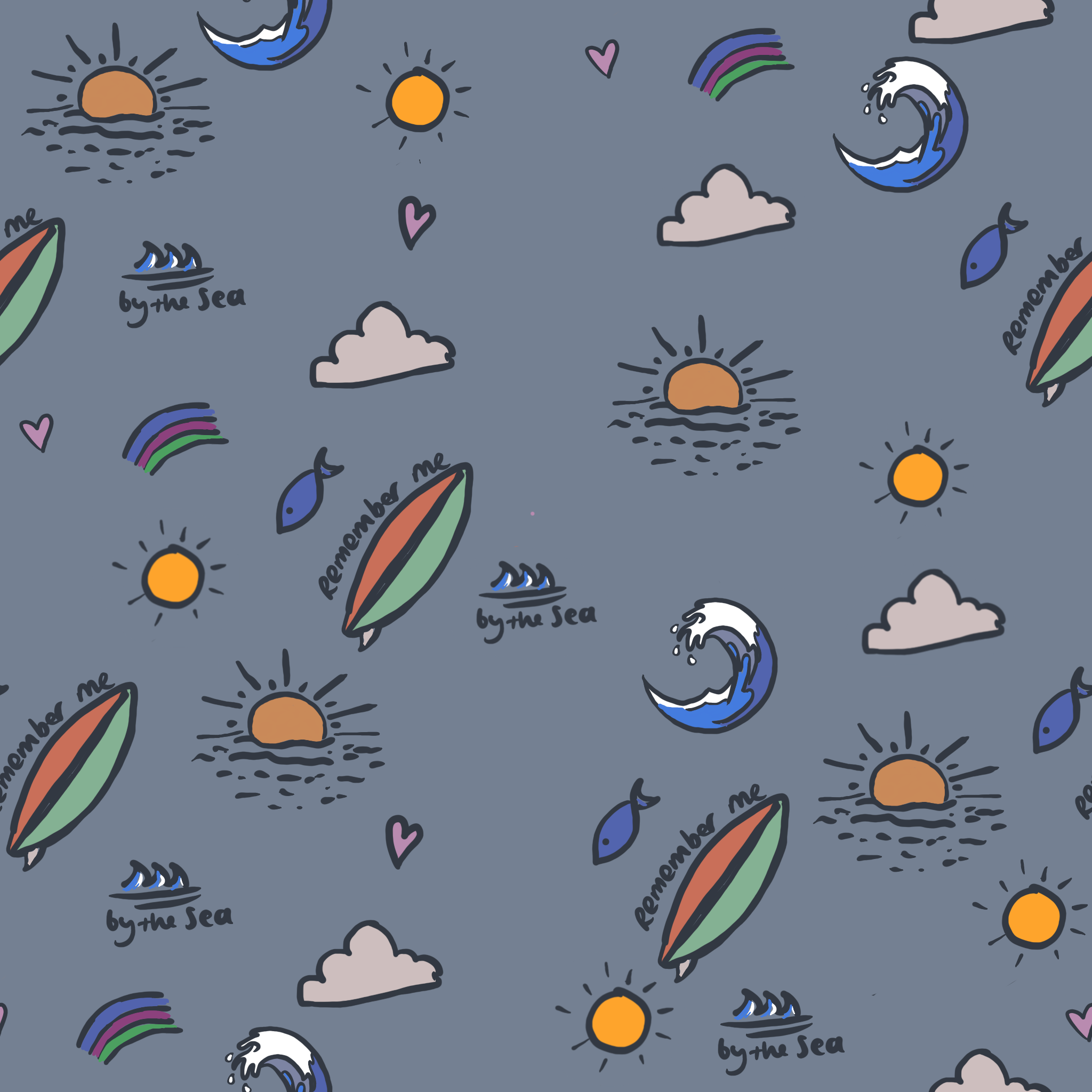 Limited edition remember me at sunset looped headband